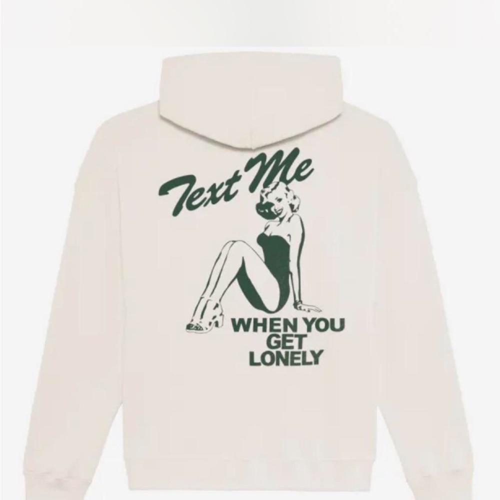 Lonely Ghost Text Me When You’re Lonely Hoodie